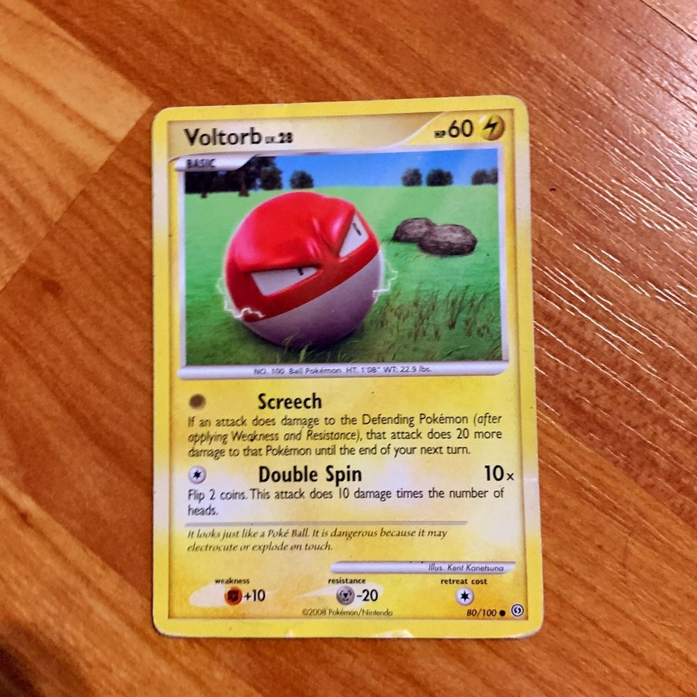 2008‎ Voltorb Pokemon Card